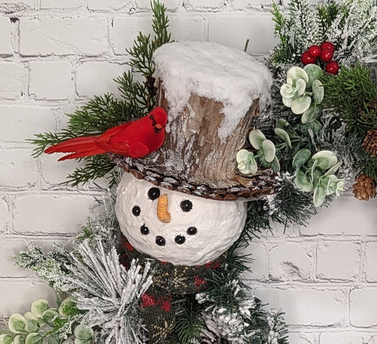 Rustic Snowman