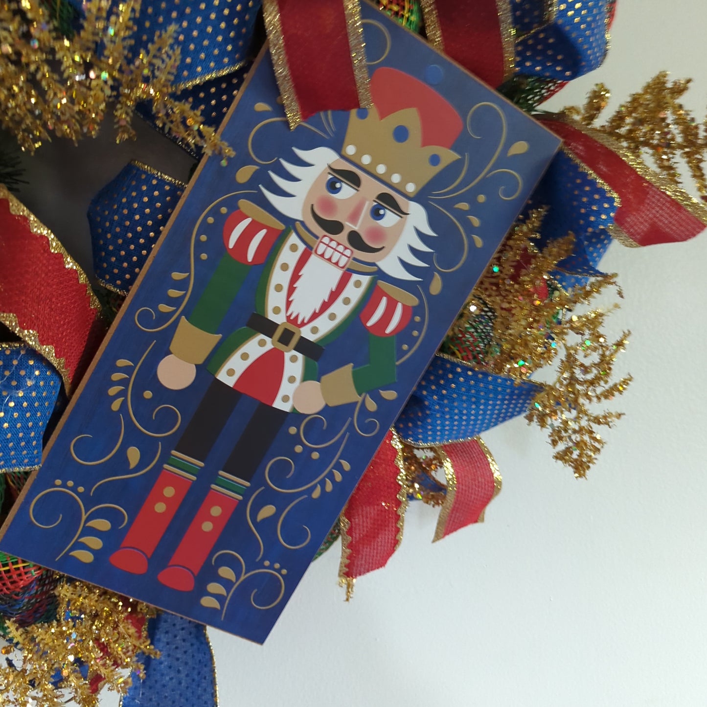 Nutcracker wreath