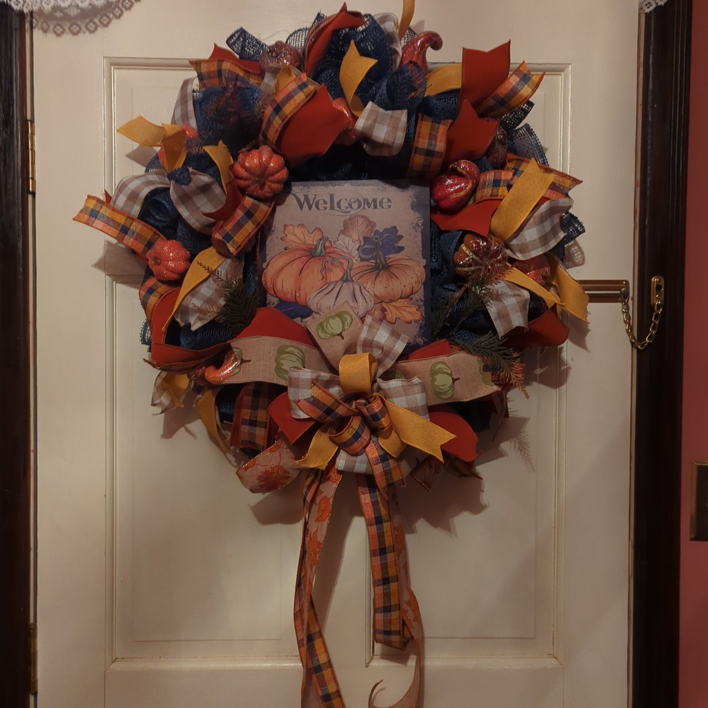 Fall Welcome Wreath