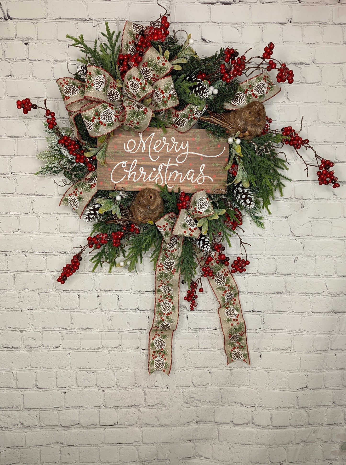 Merry Christmas Wreath