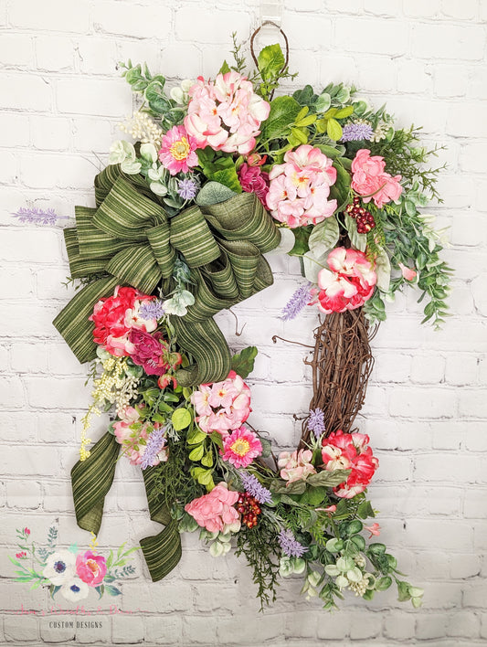 Geranium Wreath